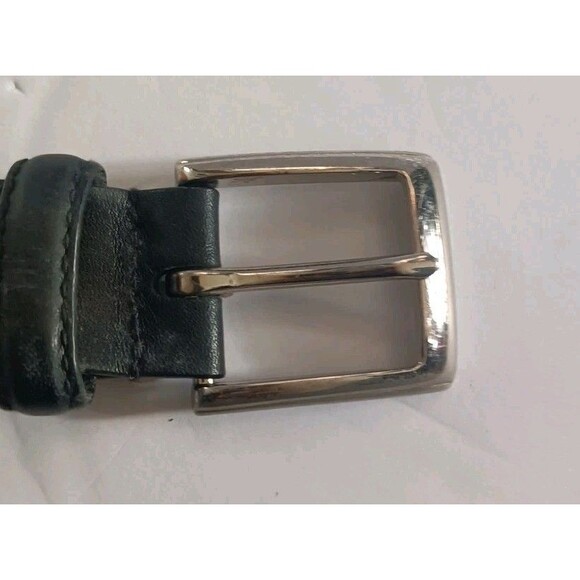 Polo Ralph Lauren Belt Sz 42  Italian Leather Black Dress Work Belt 2113620-001 - Picture 11 of 11